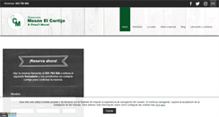 Desktop Screenshot of mesoncortijo.com
